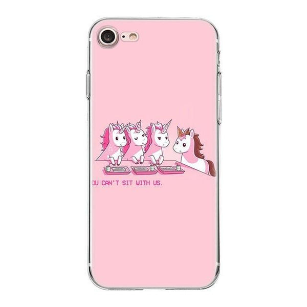 Fake Horn Unicorn iPhone Case